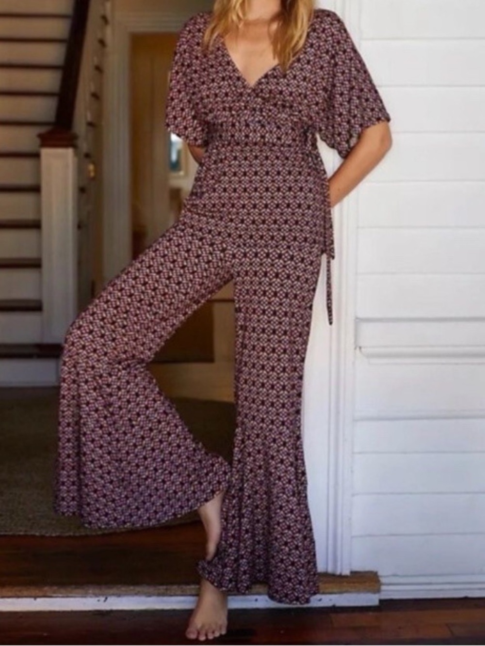 Anthropologie Bonnie Wide-Leg Lounge Pants Size XS